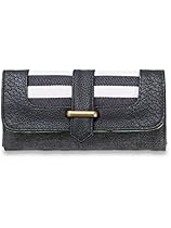 Dakine Women's Penelope Zipper Wallet O/S, Black Stripes
