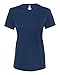 Hanes Women's Cool DRI T-Shirt, Navy, Medium