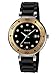 Casio Women's Core LTP1329-9E1V Black Resin Quartz Watch with Black Dial