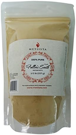 Fuller's Earth Clay (Multani Mitti) (1/2LB) by Metiista