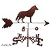 Hand Made SIBERIAN HUSKY DOG FLAT POST Mount Weathervane ~NEW~