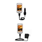 Essential Kit for the HTC Harrier - includes Car and Wall Charger with Rapid Charge Technology - Gomadic Brand w/ TipExchange Technology