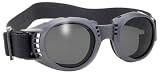 Piston Flexible Nose Bridge Sports Motorcycle Goggles Smoke Lens