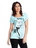 Lavand Camiseta Manga Corta (Azul)