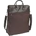 Milano Series Padded Laptop Tote, Dark Brown