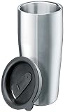 Isosteel VA-9563 Isolierbecher 0,5 Liter inkl. festschliessendem Kunststoffdeckel