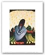 The Flower Seller by Diego Rivera 5"x7" Art Print Poster