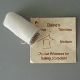 Elaine's Leather Thimble - Medium