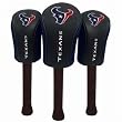 NFL Houston Texans 3 Pack Mesh Longneck Headcover Set