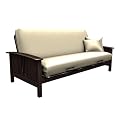 Solid-Color 6" Futon Cover - Natural (Full)