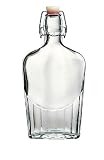 41nEqZjPq6L. SL160  Swing Top Glass 250ml (8 Oz) Pocket Bormioli Rocco Flask Bottle