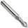 Melin Tool AMG-DP Carbide Drill Mill, Uncoated (Bright) Finish, 30 Deg Point Angle, 2 Flutes, 1.5" Overall Length, 0.0938" Cutting Diameter, 0.125" Shank Diameter