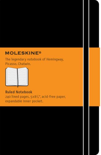 Moleskine Ruled Notebook (13 x 21cm)