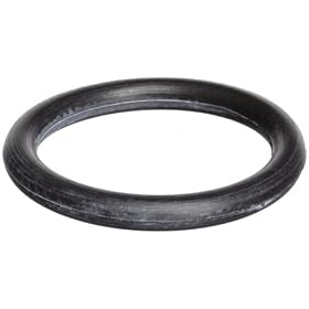 202 Black Viton O-Ring 75A Duro, 1/4"ID x 1/2" OD x 1/8"W (Pack of 25)