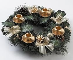 Advent Wreath - Traditional Pine Cone