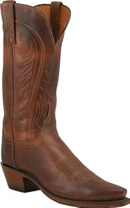 1883 by Lucchese Women's N4604 5/4 Western Boot,Tan Burnish,7.5 B(M)US