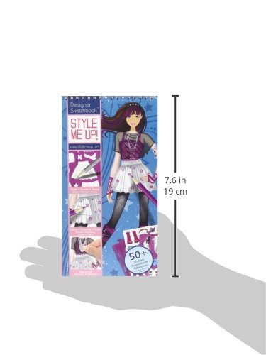 Imagen 2 de Four Trading B.V. Style me up 1462 - Cuaderno de diseño de moda, modelo rock star [importado de Alemania]