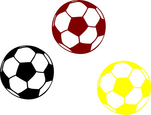 3 Stück je 10 cm Autoaufkleber Fensteraufkleber, Wandtattoo, Fussball WM EM Aufkleber fürs Auto Fanartikel Fahne Deutschland Fußball