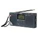 Tecsun PL390 DSP Digital AM/FM/LW Shortwave Radio with Dual Speakers, Black