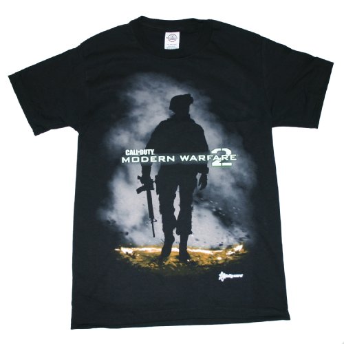 Call of Duty: Modern Warfare 2 Soldier Silhouette Men's T-Shirt