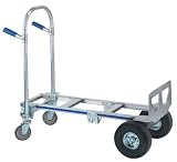 Cobra Jr Convertible Hand Truck Solid Wheel Aluminum
