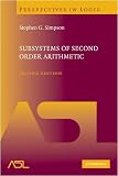 Subsystems of Second Order Arithmetic (Perspectives in Logic)