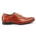 Ferro Aldo Men's Brown Dress Shoes Cap Toe Lace up Oxfords 19339