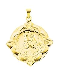 St. Anthony Medal 14K Yellow Gold 31.00X31.00 mm