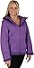 Ladies Poly Fleece Hoodie Jacket with Baby Fleece