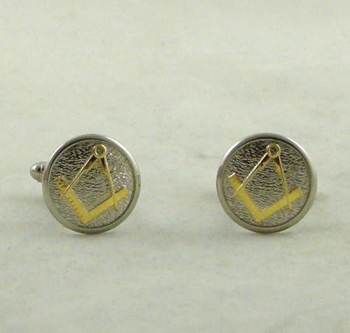 Masonic Celtic Cufflinks Pewter (3875)
