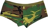 Women's Woodland Camo Booty Shorts