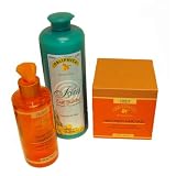 3 Item Set Obliphica Healing Treatment Shampoo 525mL, Curl Builder 525mL, & Hair Mask 500mL