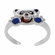 Sterling Silver Child Bear Ring