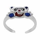 : Sterling Silver Child Bear Ring