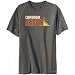 T-Shirt Mens Dark Silver " Caipirinha DRINKER " Drinks Large