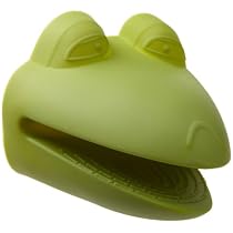 Cooks Corner Silicone Pot Holder, Green Frog