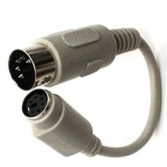 AT-Tastatur-Adapter DIN-Stecker + PS/2-Kupplung