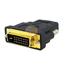 Eforcity HDMI-F to DVI-M Video Adaptor with Gold Contacts
