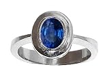 1.00 cts Genuine Sapphire Ring - 14kt White or Yellow Gold LIFETIME WARRANTEE