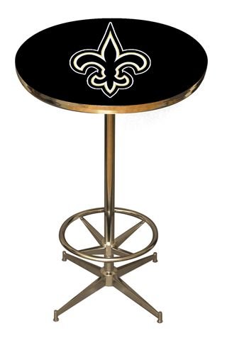 Imperial New Orleans Saints Licensed Pub Table