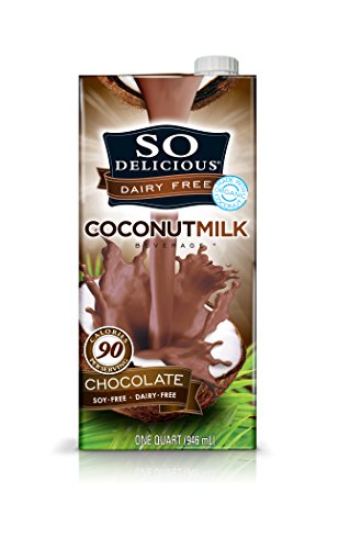 SO DELICIOUS Dairy Free Organic Coconut Milk Beverage, Chocolate, 32 Ounce