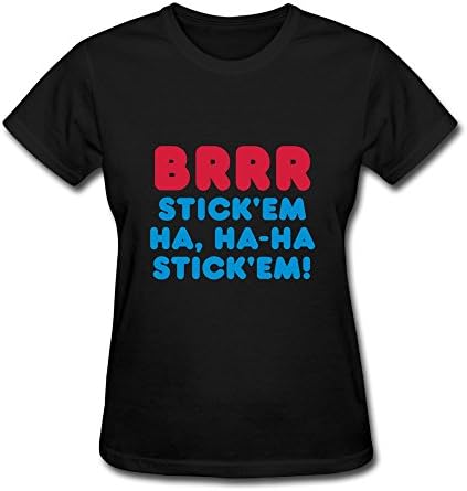 LZF Women's Stick Them Cotton T-Shirt S Black