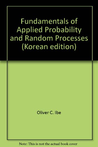 Fundamentals of Applied Probability and Random Processes (Korean edition)