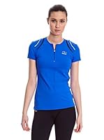 Naffta Camiseta Running (Azul / Negro)