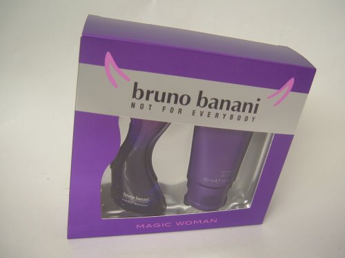 BRUNO BANANI MAGIC WOMAN 20 ml Eau de Toilette + 50 ml Shower Gel im Set