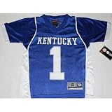 Kentucky Wildcats # 1 Youth Football Jersey - Youth-L