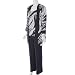 Dana Kay Womens Plus Size 3-piece Pant Set