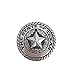AJ Tack Wholesale State of Texas Seal Concho Western Decoration Chicago Screw Round Shape Silver