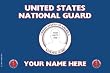 National Guard Small Vehicle Bumper Sticker