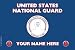 National Guard Small Vehicle Bumper Sticker